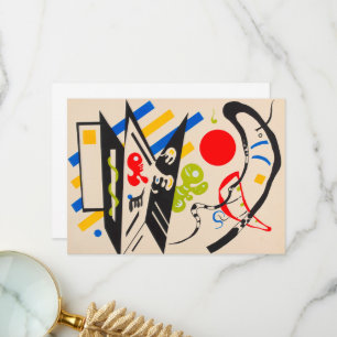 Sinthesi stencil van Wassily Kandinsky Bedankkaart