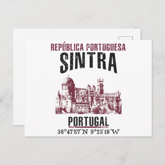 Sintra Briefkaart (Voorkant / Achterkant)