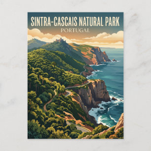 Sintra-Cascais Natuurpark, Sintra, Portugal Briefkaart