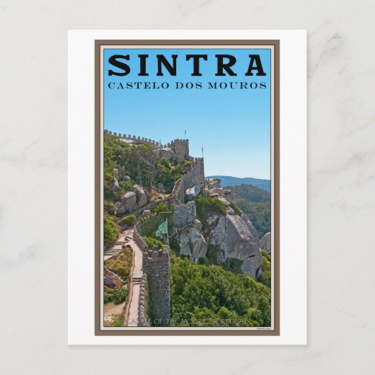 Sintra - Castle of the Moors Briefkaart (Voorkant)