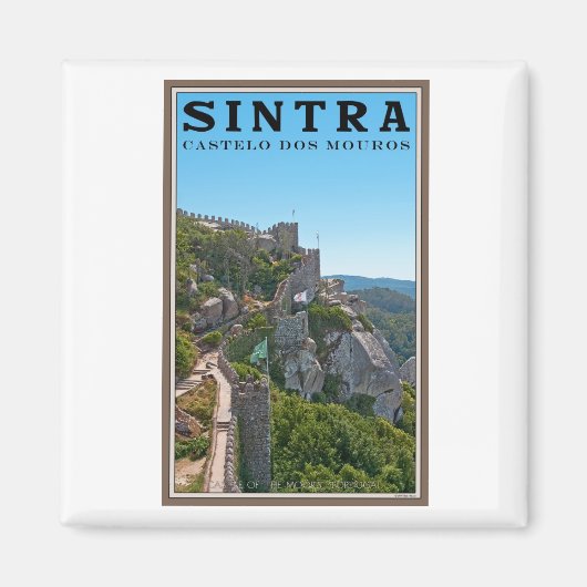 Sintra - Castle of the Moors Magneet (Voorkant)