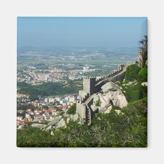 Sintra Castle van de Moors Magnet (Voorkant)