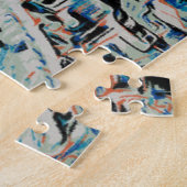 Sintra gift Portugal, Azenhas do Mar Legpuzzel (Zijkant)