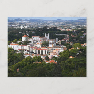 Sintra Nationaal Paleis, Portugal Briefkaart