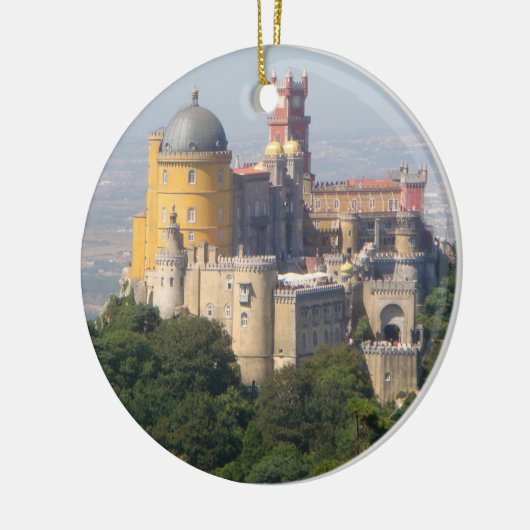 Sintra Pena Circle Ornament (Links)