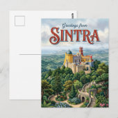 Sintra Portugal Briefkaart (Voorkant / Achterkant)