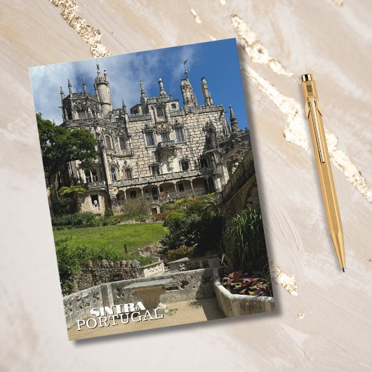  Sintra Portugal Fotografie, Custom Travel Feestdagenkaart