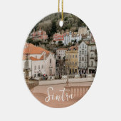 Sintra Portugal Keepomwille Travel Keramisch Ornament (Rechts)