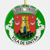 Sintra Portugal kerstversiering Keramisch Ornament (Voorkant)