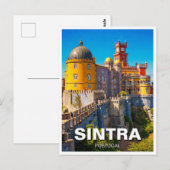 Sintra Portugal Reizen Briefkaart (Voorkant / Achterkant)
