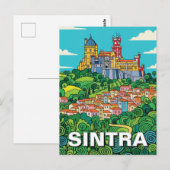 Sintra Portugal Reizen Briefkaart (Voorkant / Achterkant)