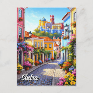 Sintra Portugal Reizen Briefkaart