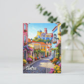 Sintra Portugal Reizen Briefkaart (Staand voorkant)