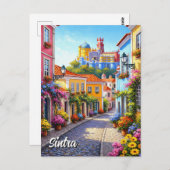 Sintra Portugal Reizen Briefkaart (Voorkant / Achterkant)