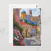 Sintra Portugal Reizen Briefkaart (Voorkant / Achterkant)