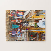 Sintra straten- Het echte Portugal Legpuzzel (Horizontaal)