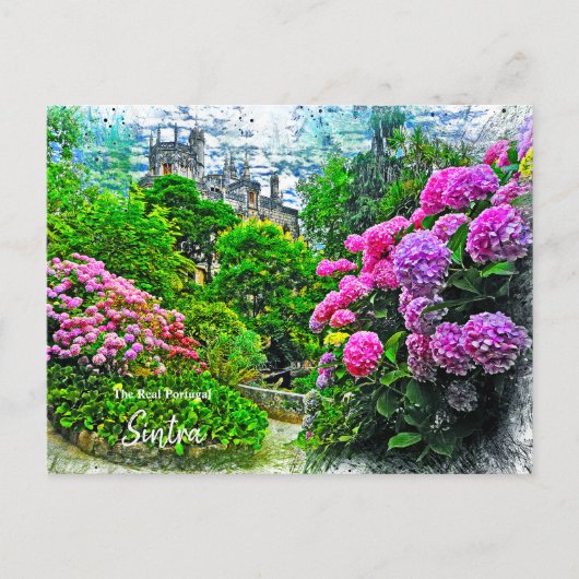 Sintra - The Real Portugal Briefkaart (Voorkant)