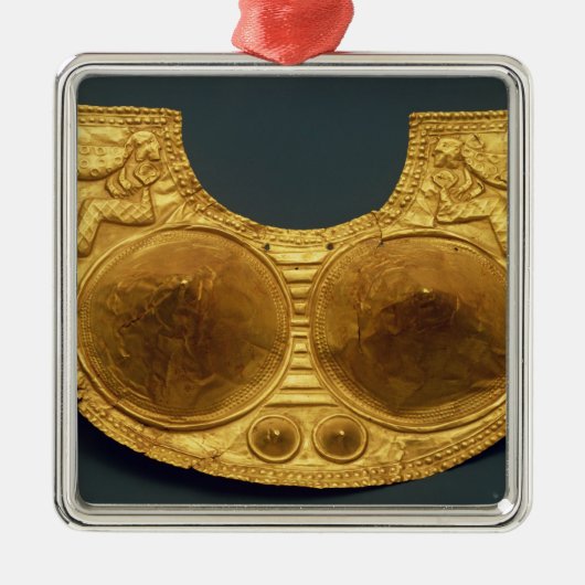 Sinu-broodrooster Metalen Ornament (Voorkant)