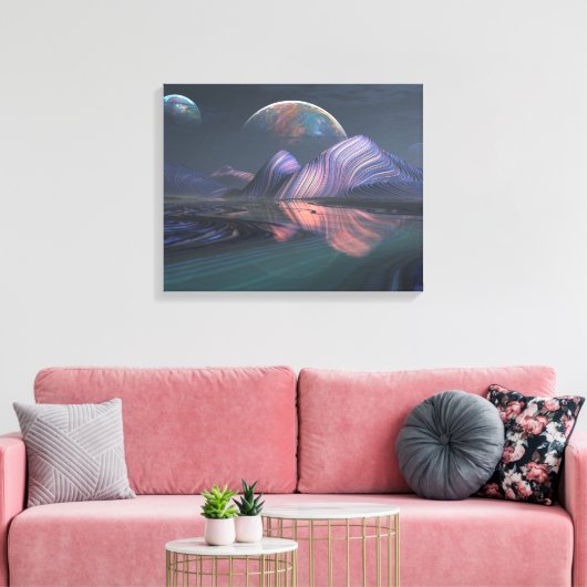 Sinua Canvas Afdruk (Insitu (Woonkamer))
