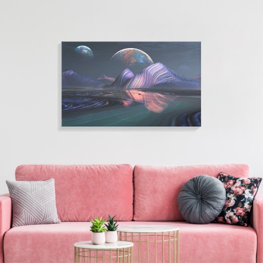 Sinua Canvas Afdruk (Insitu (Woonkamer))