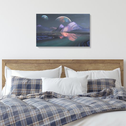 Sinua Canvas Afdruk (Insitu (Slaapkamer))