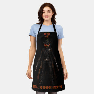 Sinuister Pompoen Sheriff Cowboy Jack-o'-Lantern G Schort