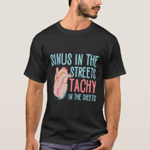 Sinus in de strottenbak in de vellen Cardiolog T-shirt