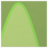 Sinus Waves groen + uw ideeën Stof (Close Up)