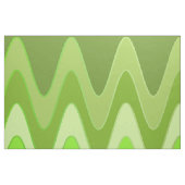 Sinus Waves groen + uw ideeën Stof (Fat Quarter)