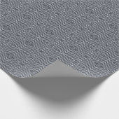 Sinusgolf Pulse Signal Modern Abstract kunstontwer Cadeaupapier (Hoek)