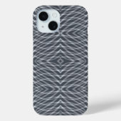 Sinusgolf Pulse Signal Modern Abstract kunstontwer Case-Mate iPhone Case (Achterkant)