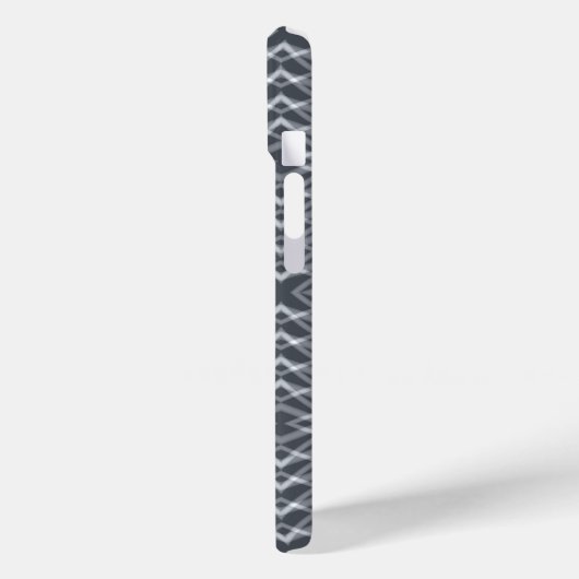 Sinusgolf Pulse Signal Modern Abstract kunstontwer Case-Mate iPhone Case (Achterkant / Links)