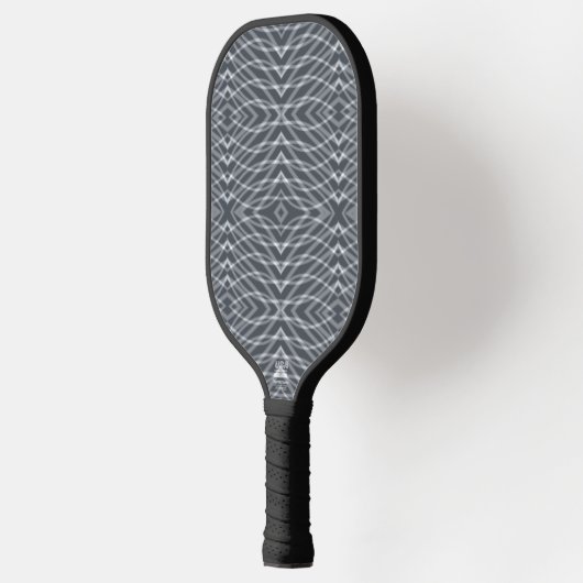 Sinusgolf Pulse Signal Modern Abstract kunstontwer Pickleball Paddle (Links)