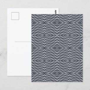 Sinusgolf Pulssignaal Moderne Abstracte Kunst Desi Briefkaart