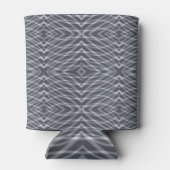 Sinusgolfpulsesignaal Modern Abstracte Kunstontwer Blikjeskoeler (Achterkant)
