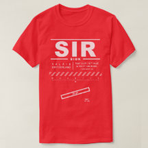 Sion Airport SIR T-shirt