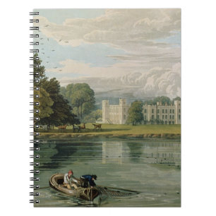 Sion House, gegraveerd door Robert Havell (1769-18 Notitieboek