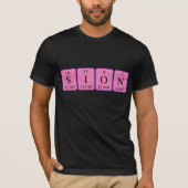 Sion periodieke lijstnaam shirt (Voorkant)