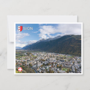 Sion - Zwitserland Briefkaart