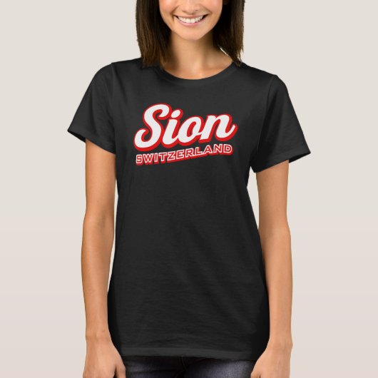 Sion Zwitserland T-shirt (Voorkant)