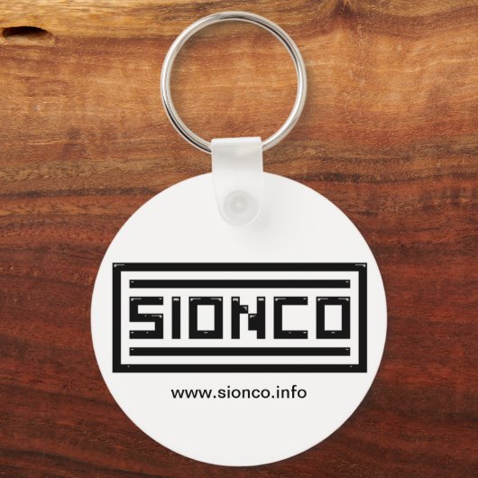 sionco logo sleutelhanger (Voorkant)