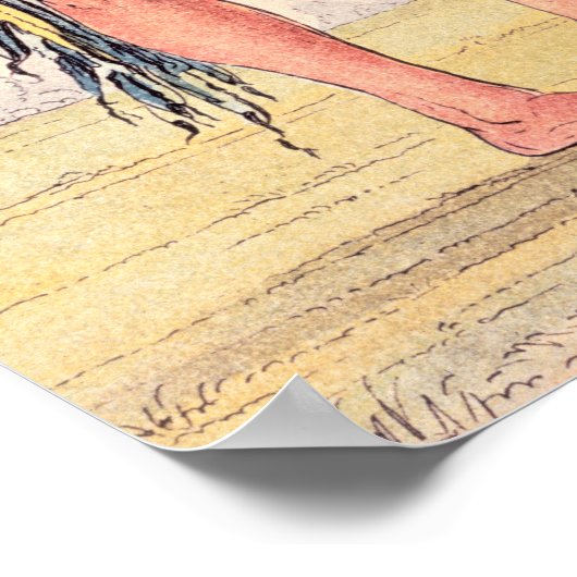 Sioux ball player Ah-No-Je-Nange Poster (Hoek)