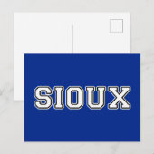 Sioux Briefkaart (Voorkant / Achterkant)