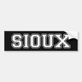 Sioux Bumpersticker (Voorkant)
