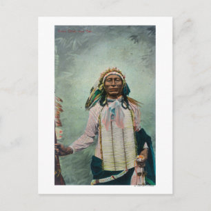 Sioux Chief Iron Tail Portret Briefkaart