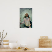 Sioux Chief Iron Tail Portret Poster (Keuken)