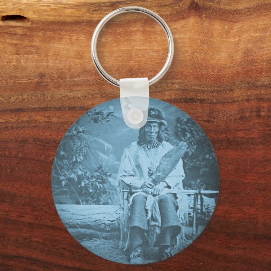 Sioux Chief Medicine Beer  Stereoview Sleutelhanger (Voorkant)