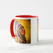"Sioux Chief" mok (Voorkant links)