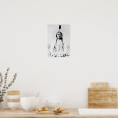 Sioux Chief Sitting Bull Poster (Keuken)