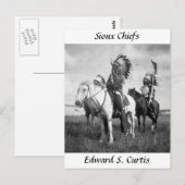 Sioux Chiefs, 1905 Briefkaart (Voorkant / Achterkant)